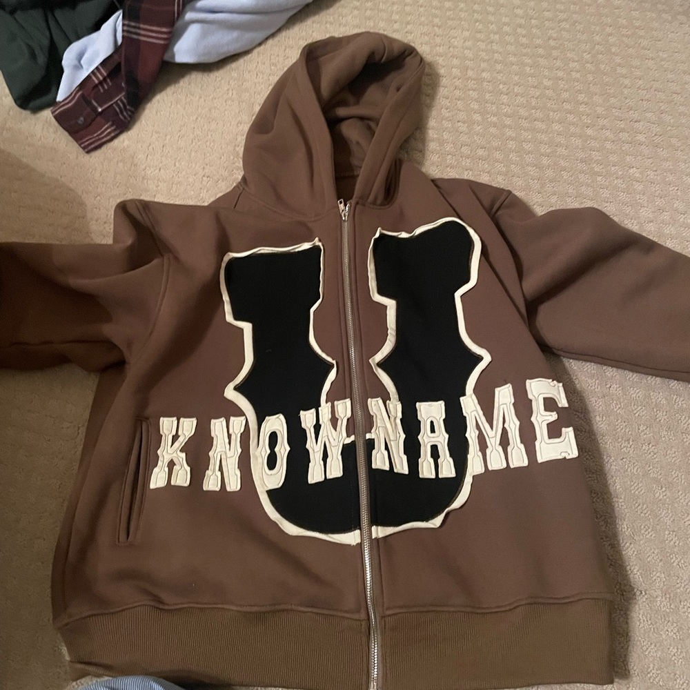 Zip up hoodie